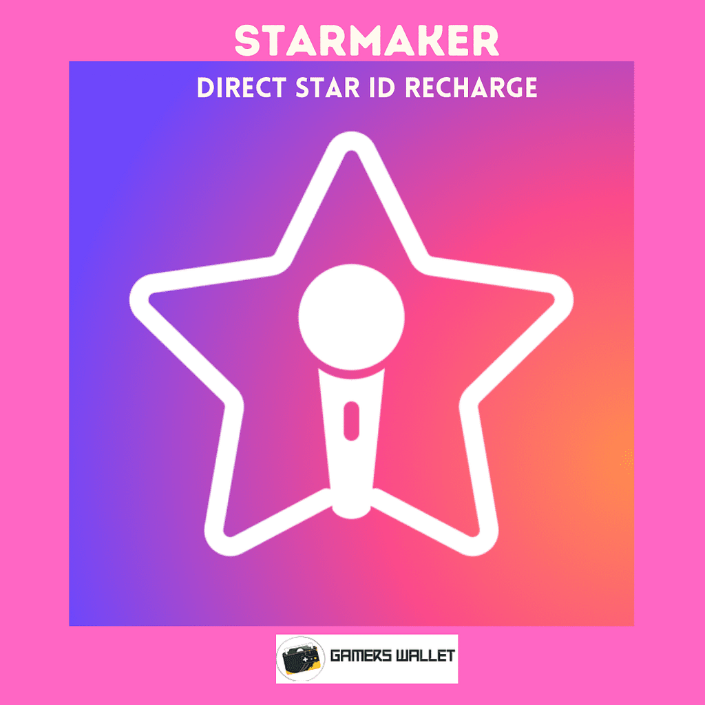 Starmaker coin recharge